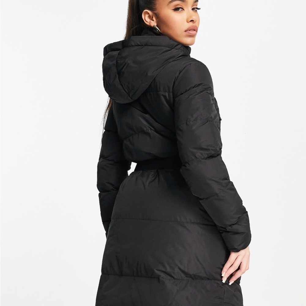 Threadbare Hendricks Puffer Jacket In Black - image 6